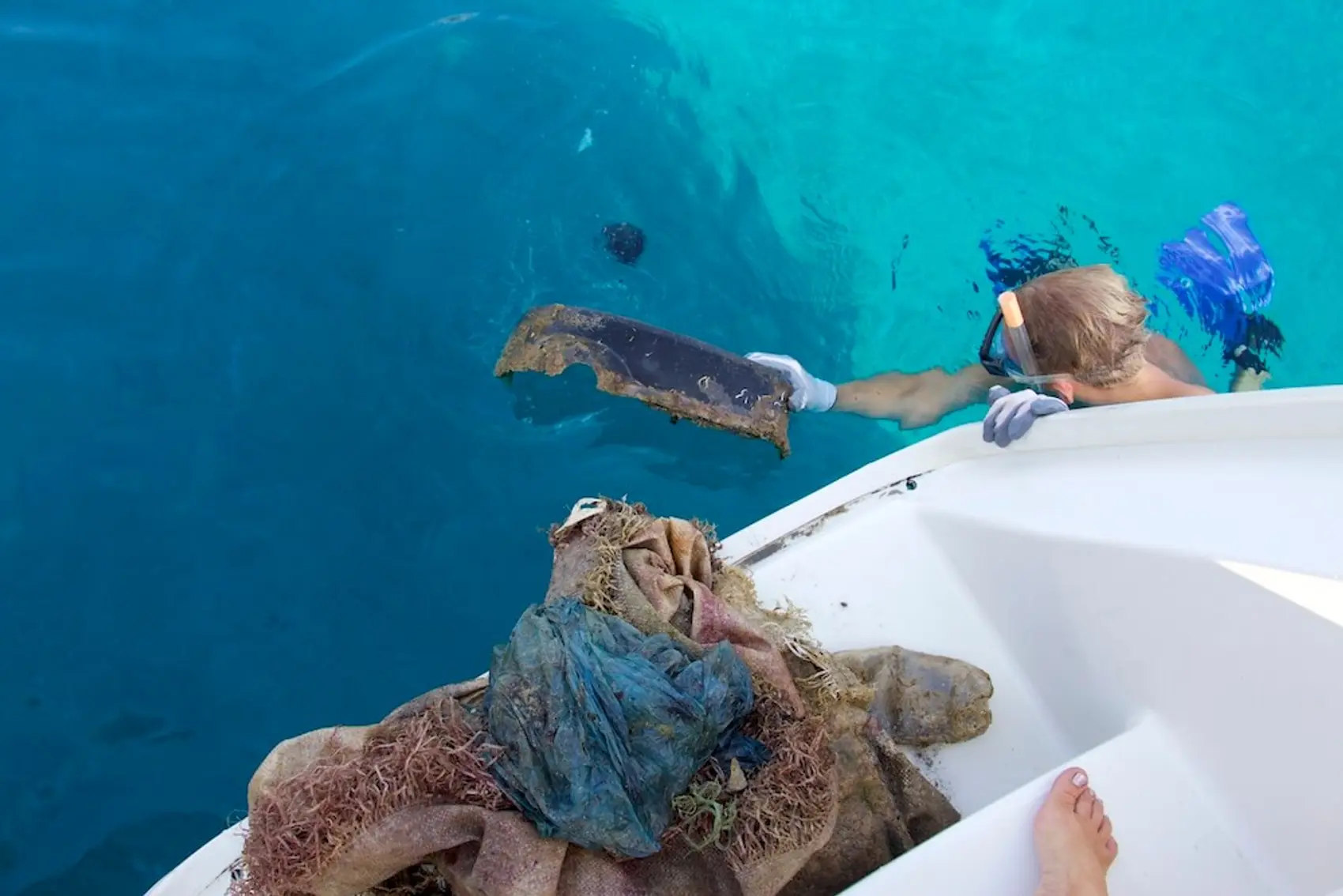 Mission Possible: Cleaning up Our Seas Together Photo of Plastic Pollution